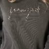 Autumn and winter round neck leopard print sweatshirt