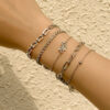 Fashion Daily Geometric Split Joint Bracelets