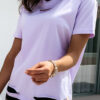 Fashion Casual Solid Split Joint O Neck T-Shirts