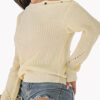 Fashion Casual Solid Split Joint Off the Shoulder Tops