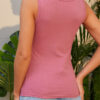 Fashion Casual Solid Split Joint V Neck Tops