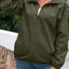 Fashion Casual Solid Split Joint Turndown Collar Outerwear