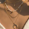 Fashion Simplicity Geometric Split Joint Necklaces