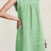 Fashion Casual Solid Split Joint O Neck Straight Dresses