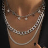 Fashion Simplicity Solid Split Joint Necklaces