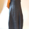 Fashion Vintage Solid Split Joint O Neck A Line Dresses