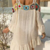 Fashion Casual Patchwork Hollowed Out Spaghetti Strap Dresses