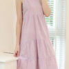 Casual Solid Split Joint Spaghetti Strap Princess Dresses