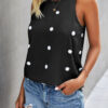 Fashion Street Dot O Neck Tops