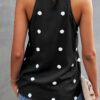 Fashion Street Dot O Neck Tops