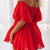 Fashion Casual Solid Split Joint Off the Shoulder A Line Dresses