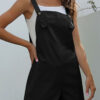 Fashion Casual Solid Spaghetti Strap Loose Jumpsuits