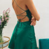 Fashion Sexy Solid Backless A Line Dresses