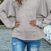 Fashion Solid V Neck Tops