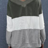 Fashion Street Solid Split Joint V Neck Tops