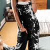 Fashion Casual Tie Dye Spaghetti Strap Loose Jumpsuits