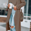 Fashion Casual Solid Outerwear