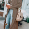 Fashion Casual Solid Outerwear