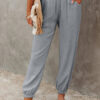 Fashion Casual Solid Harlan Mid Waist Pencil Bottoms