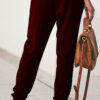 Fashion Street Solid Pants Harlan Mid Waist Pencil Bottoms